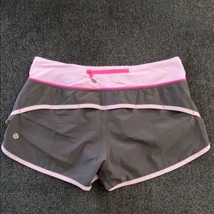 Lulu lemon running shorts